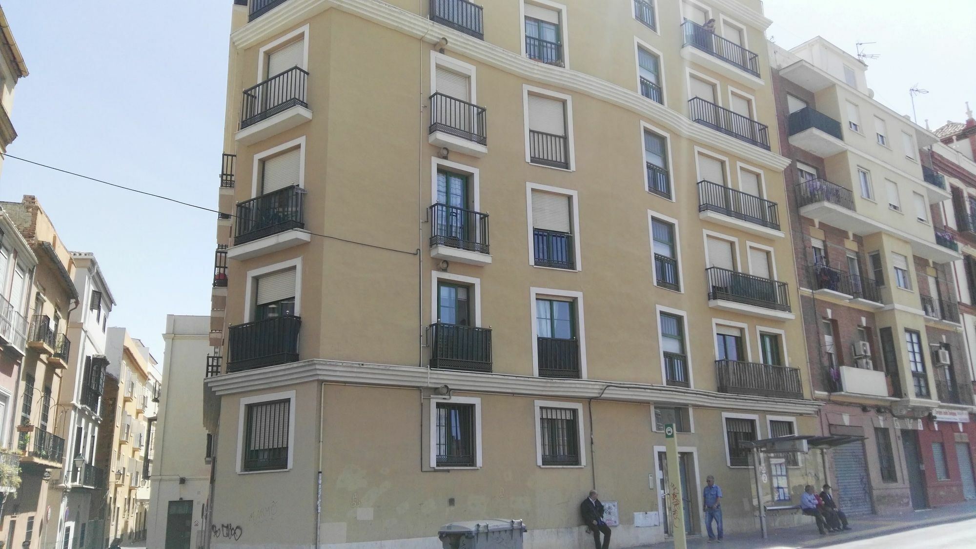 Ferienwohnung Fan Flat Rosaleda Málaga Exterior foto
